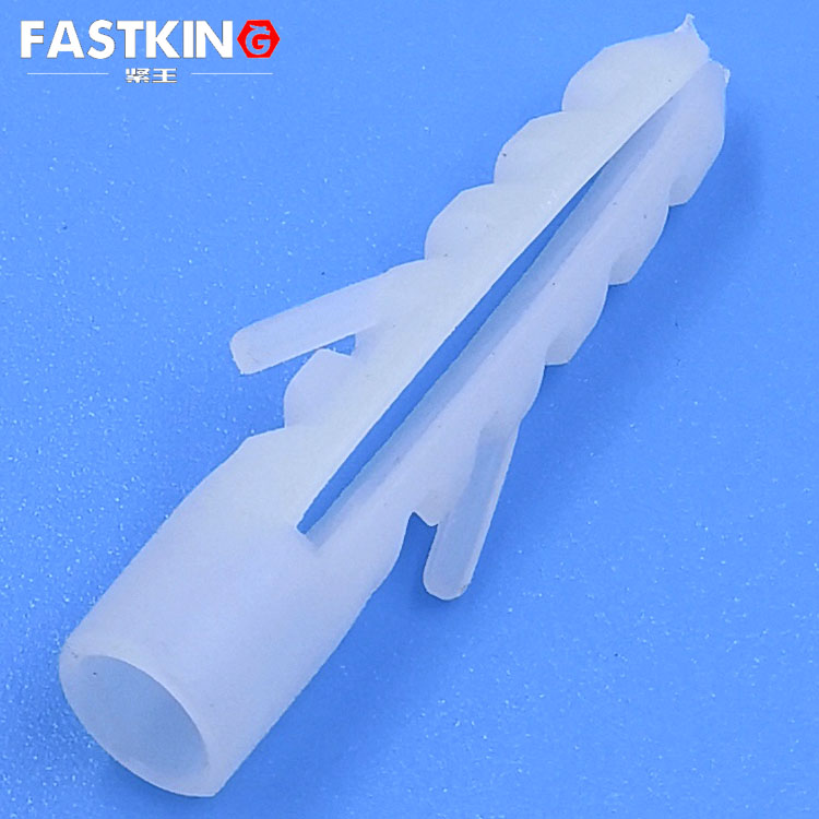 Fish shaped nylon expansion tube